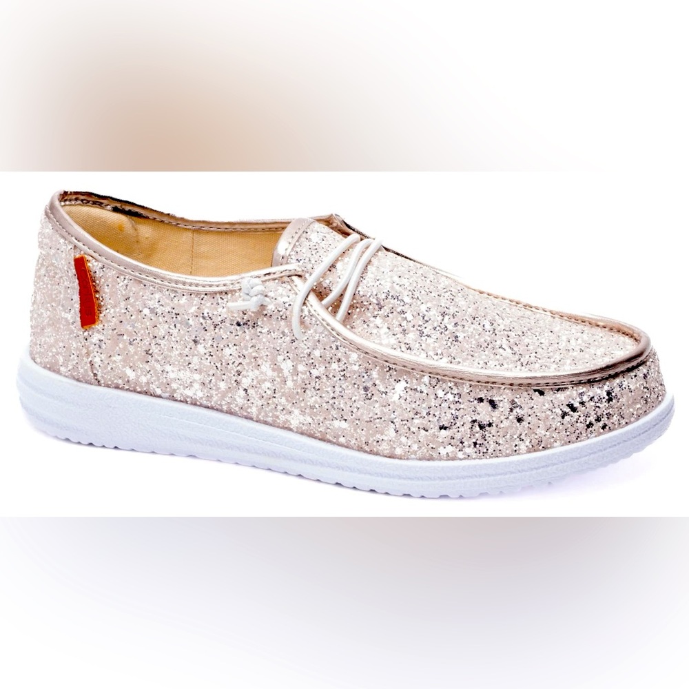 Sparkly Glitter Loafers